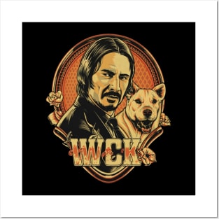 John Wick and dog Posters and Art